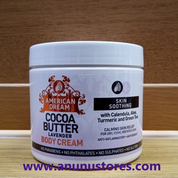 American Dream Cocoa Butter Body Cream - Lavender
